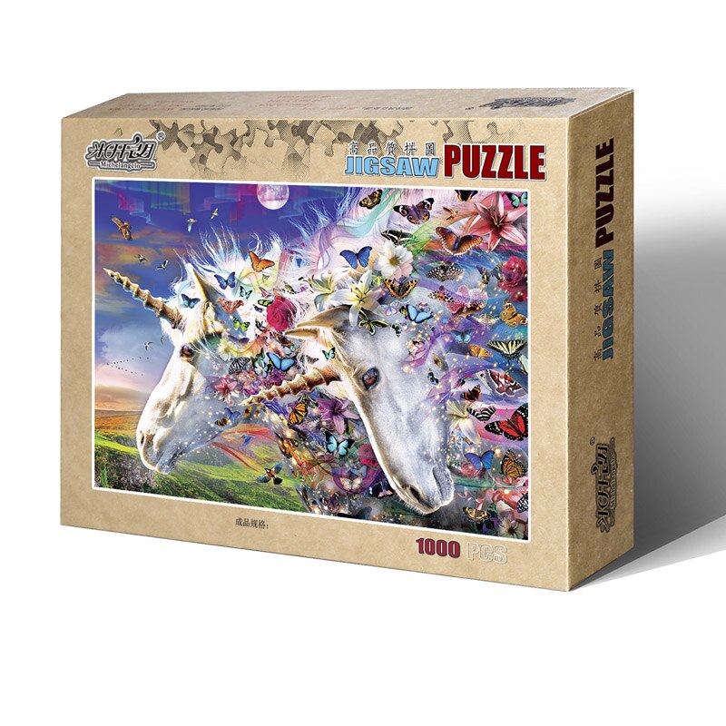 Puzzle 1500 pièces licorne