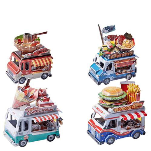 Puzzle en 3d Food Truck