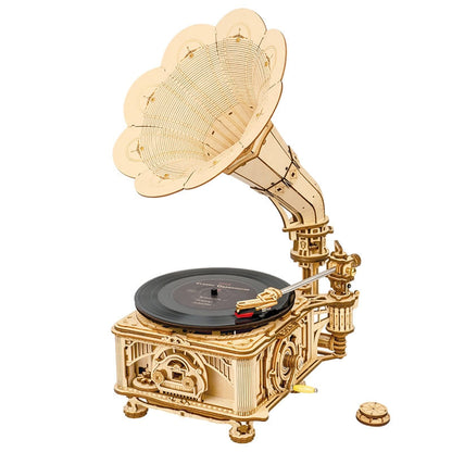 Puzzle 3d d'un gramophone