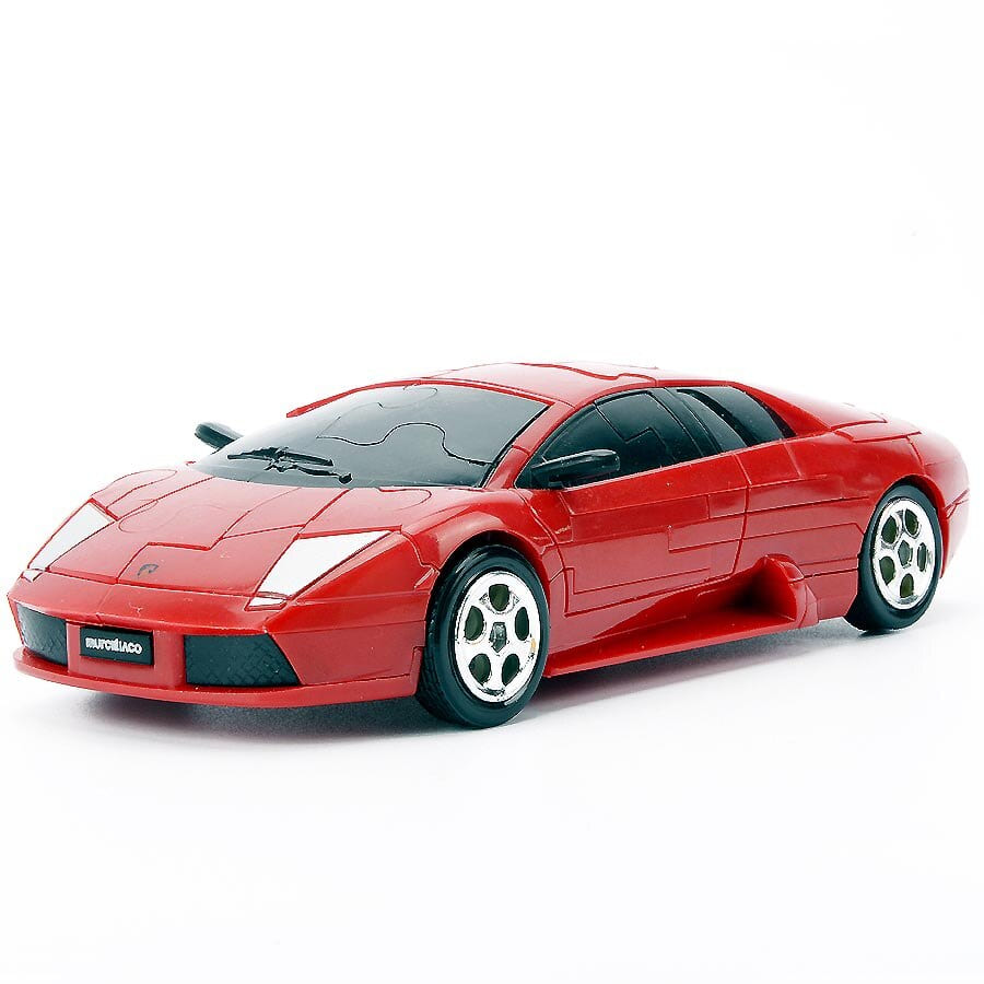 Puzzle 3d d'une lamborghini rouge