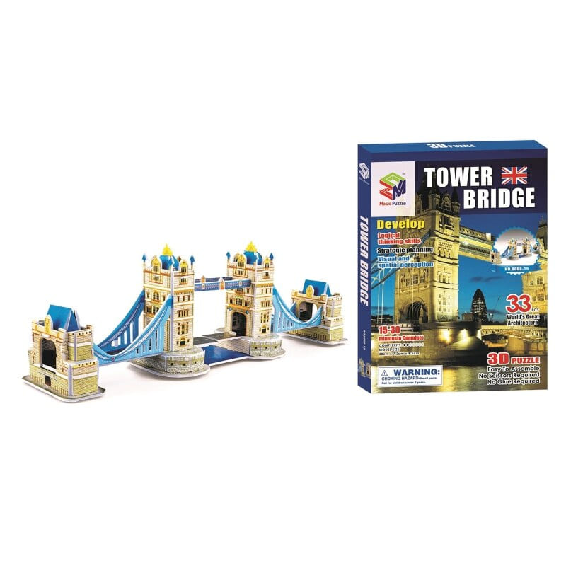 Puzzle 3d de London Bridge