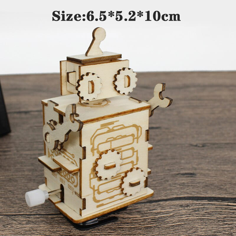 Puzzle en 3D Magnetic Robot