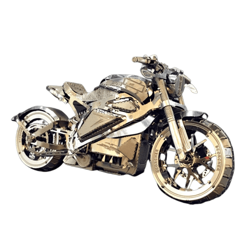 Puzzle 3d metal moto