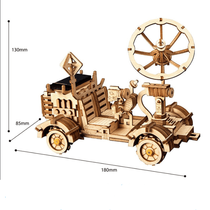 Puzzle en 3D d'un Moon Buggy