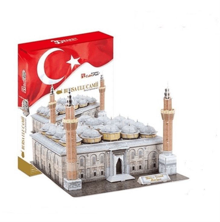 Puzzle 3D Mosquée en papier