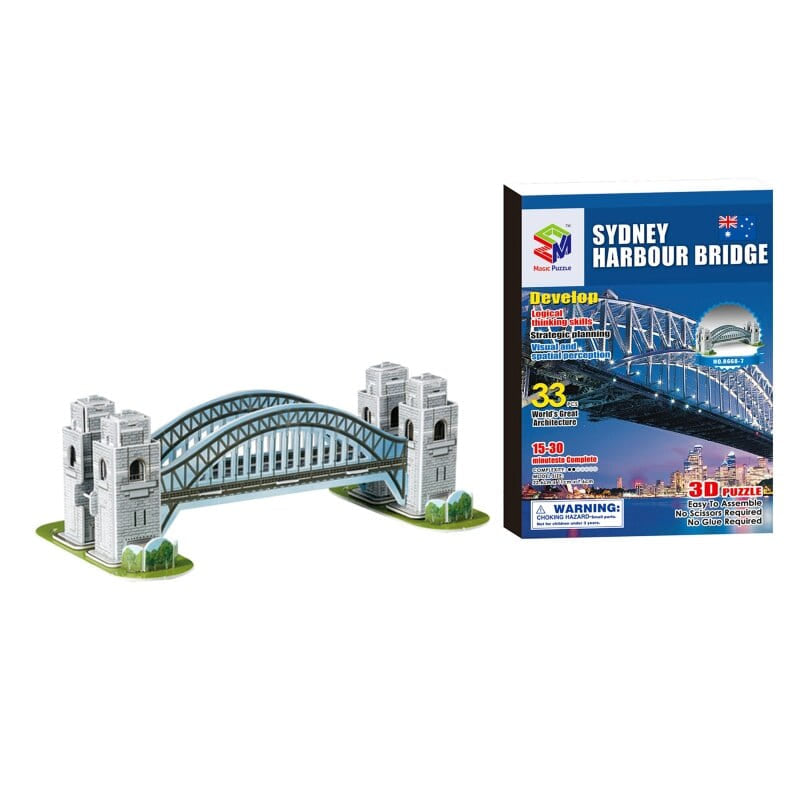 Puzzle 3d du Pont de Sydney