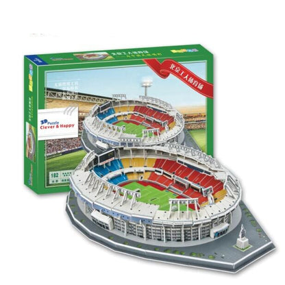 Puzzle 3d stade de foot