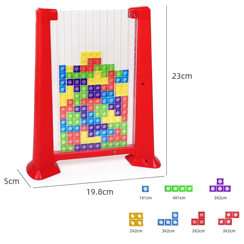 Puzzle 3D Tetris en plastique abs