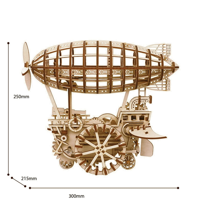 Puzzle 3D Véhicule Aérien en bois