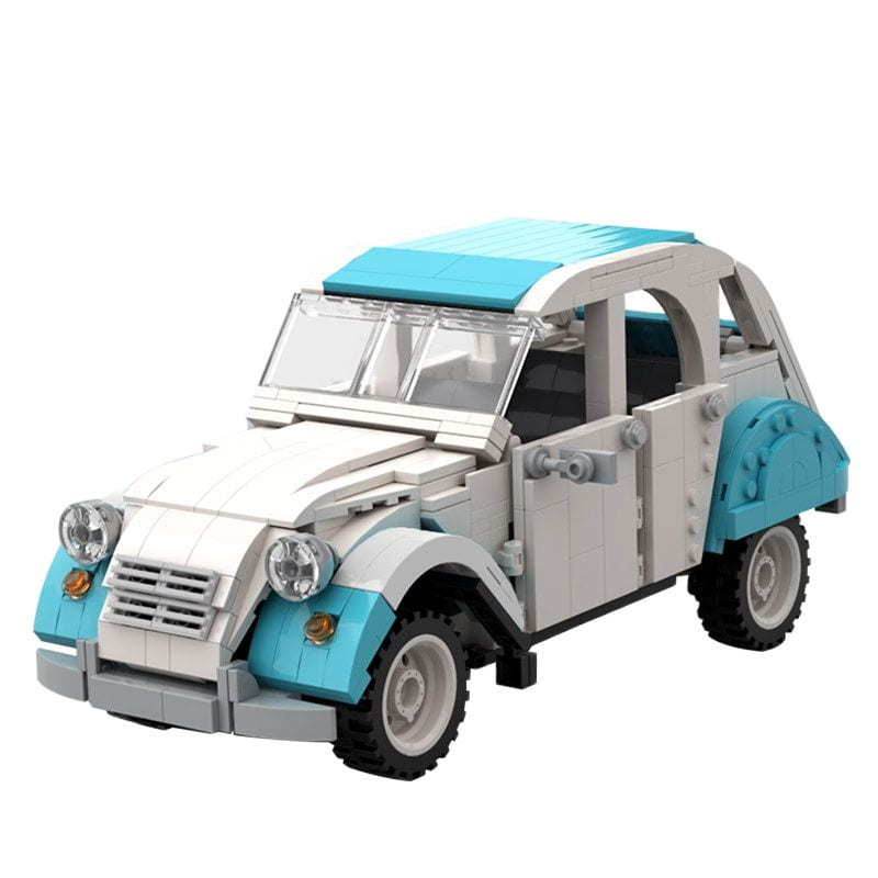 Puzzle en 3D d'un Voiture 2cv