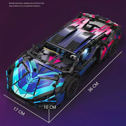 Puzzle 3D Voiture Lumineux en plastique abs