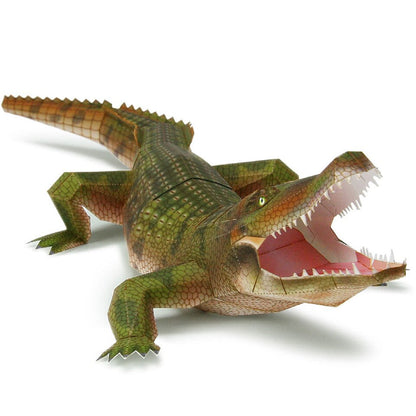 puzzle d'un crocodile 3d