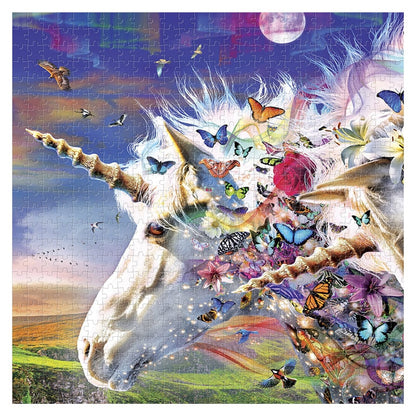 Puzzle 500 Pièces Licorne en bois