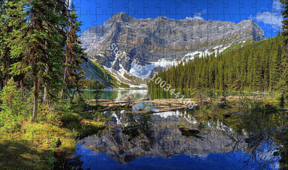 Puzzle adulte paysage montagne