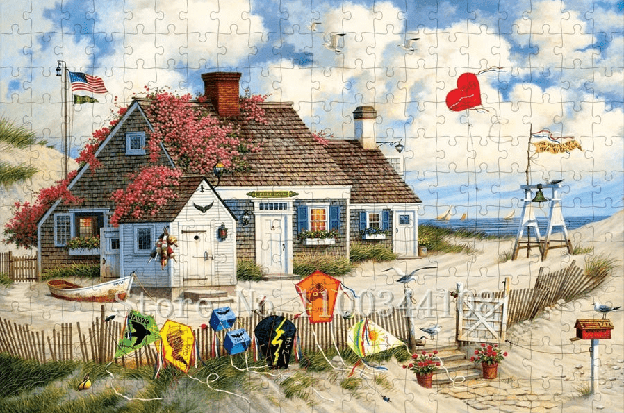 Puzzle Adulte d'une Plage