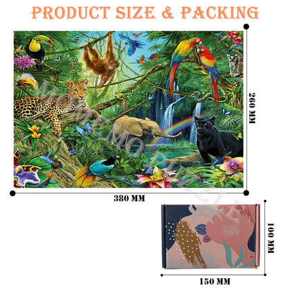 Puzzle Animaux 1000 Pièces educatif