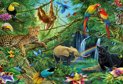 Puzzle Animaux 1000 Pièces en bois