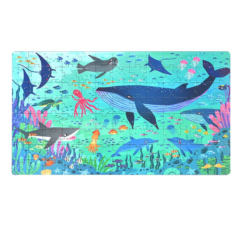 Puzzle Animaux de la Mer en bois