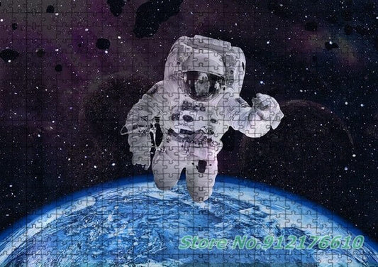 Puzzle Astronaute en papier