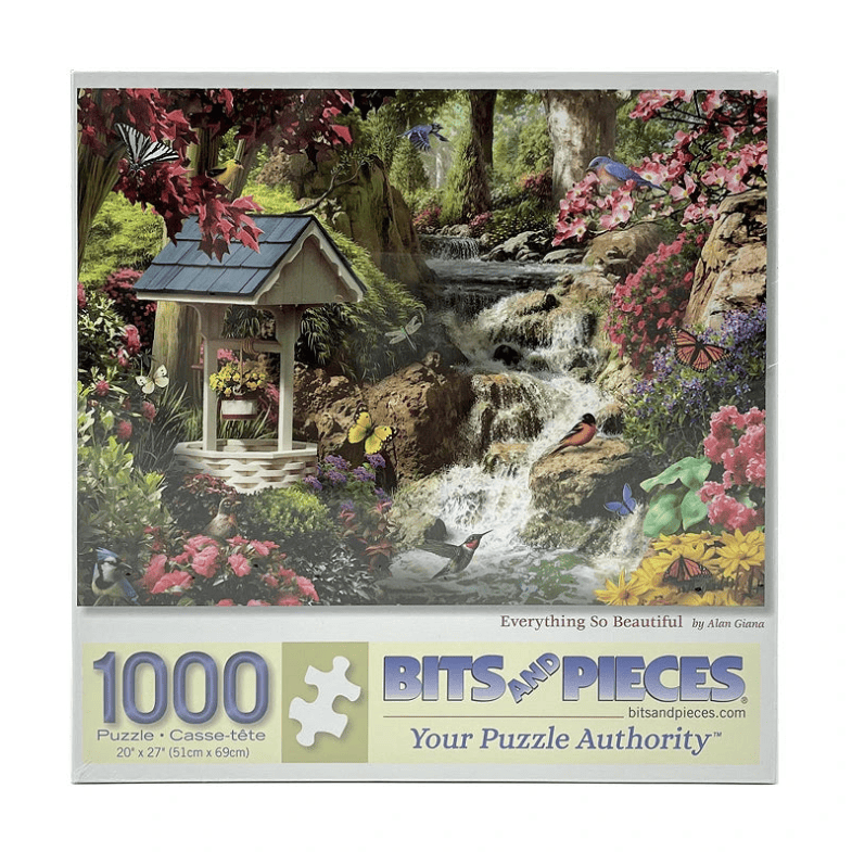 Puzzle avec un puits de 1000 pièces