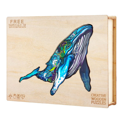 Puzzle Baleine educatif