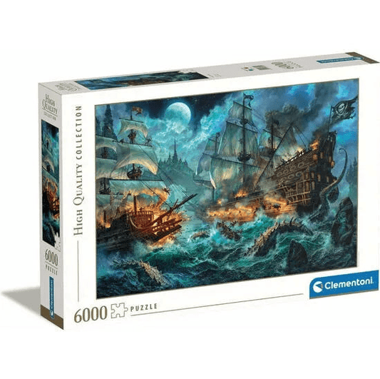 Puzzle Bateau Pirate de 6000 pièces