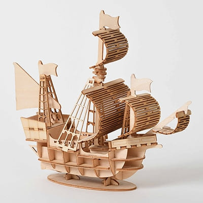 Puzzle Bateau à Voile en 3d