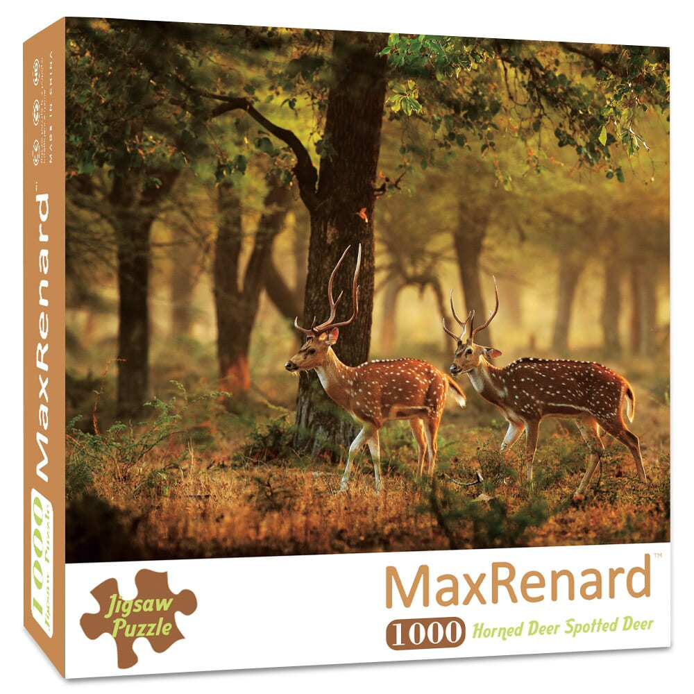 Puzzle Biche en carton