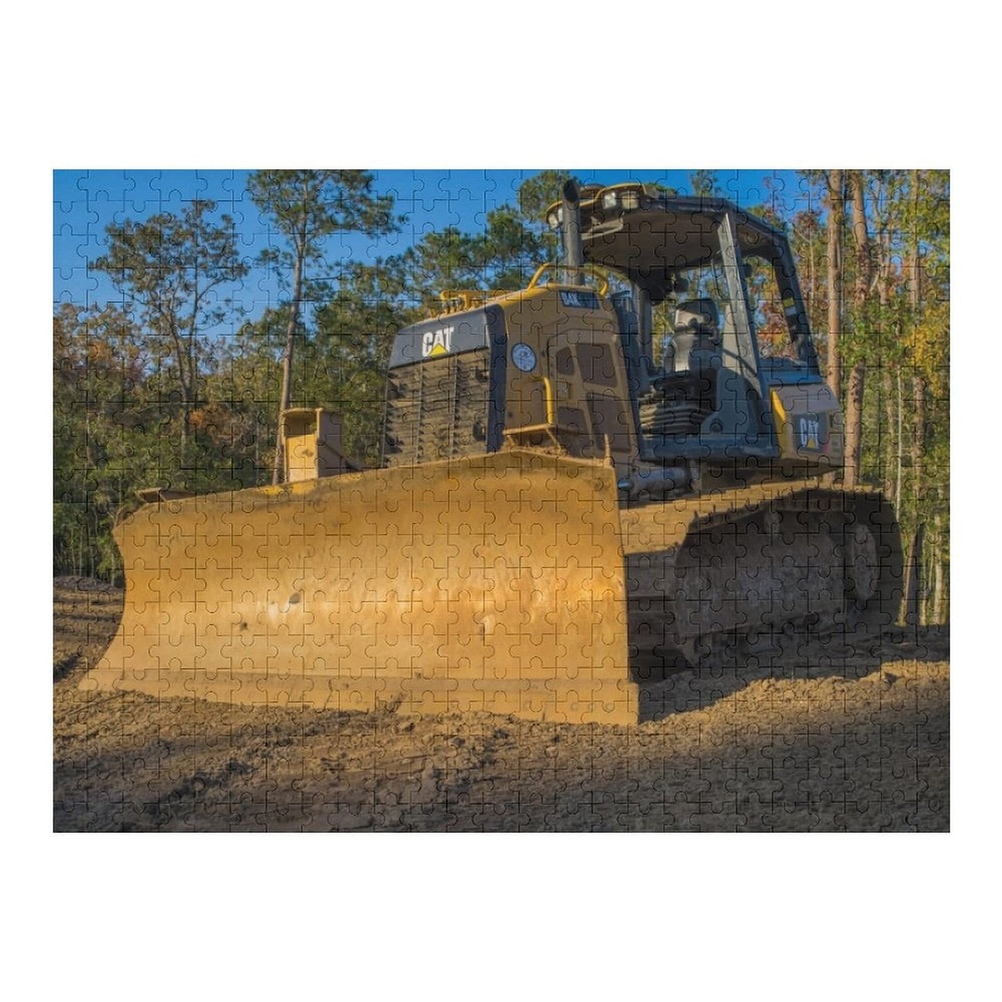 Puzzle bulldozer