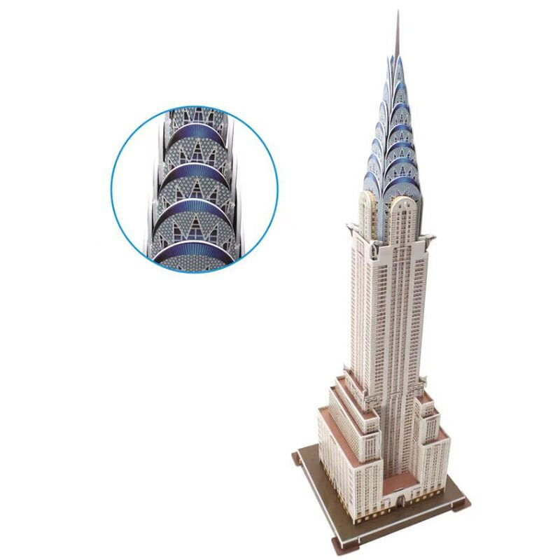 Puzzle Chrysler Building 3d en eps