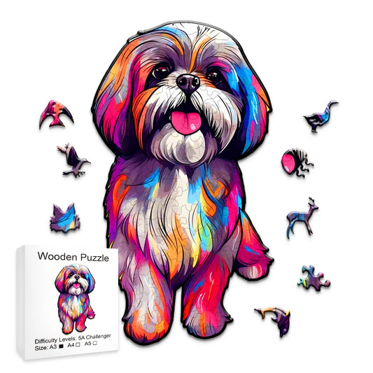 Puzzle shih tzu