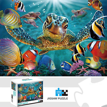 Puzzle tortue 1000 pièces