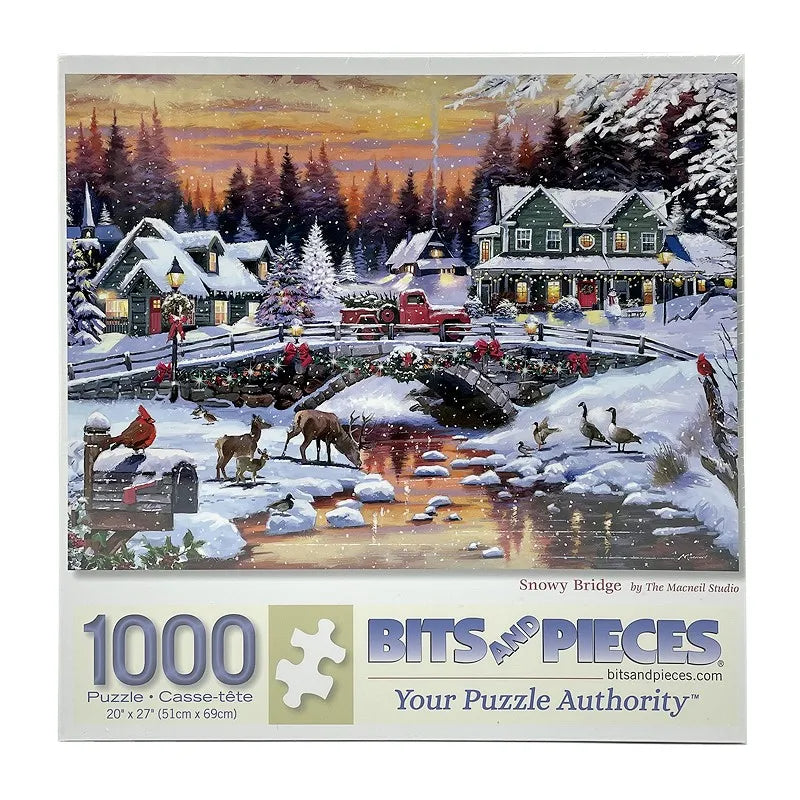 Puzzle paysage de noel