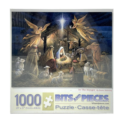 Puzzle creche de noel