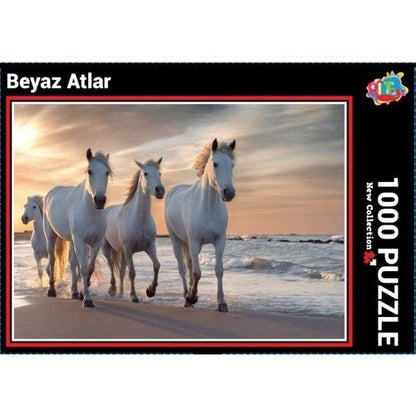 Puzzle chevaux 1000 pieces