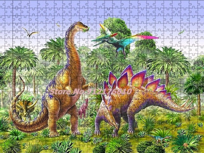 Puzzle dinosaure 500 pieces