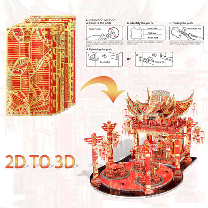 Puzzle théâtre chinois