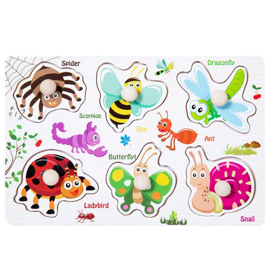 Puzzle en bois animaux petit