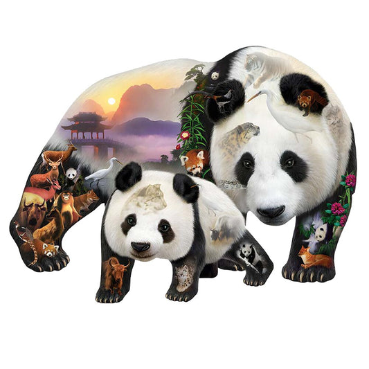 Puzzle 300 pieces panda