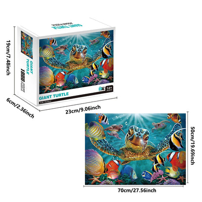 tortue 1000 pièces puzzle