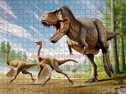 Puzzle dinosaure 500 pieces