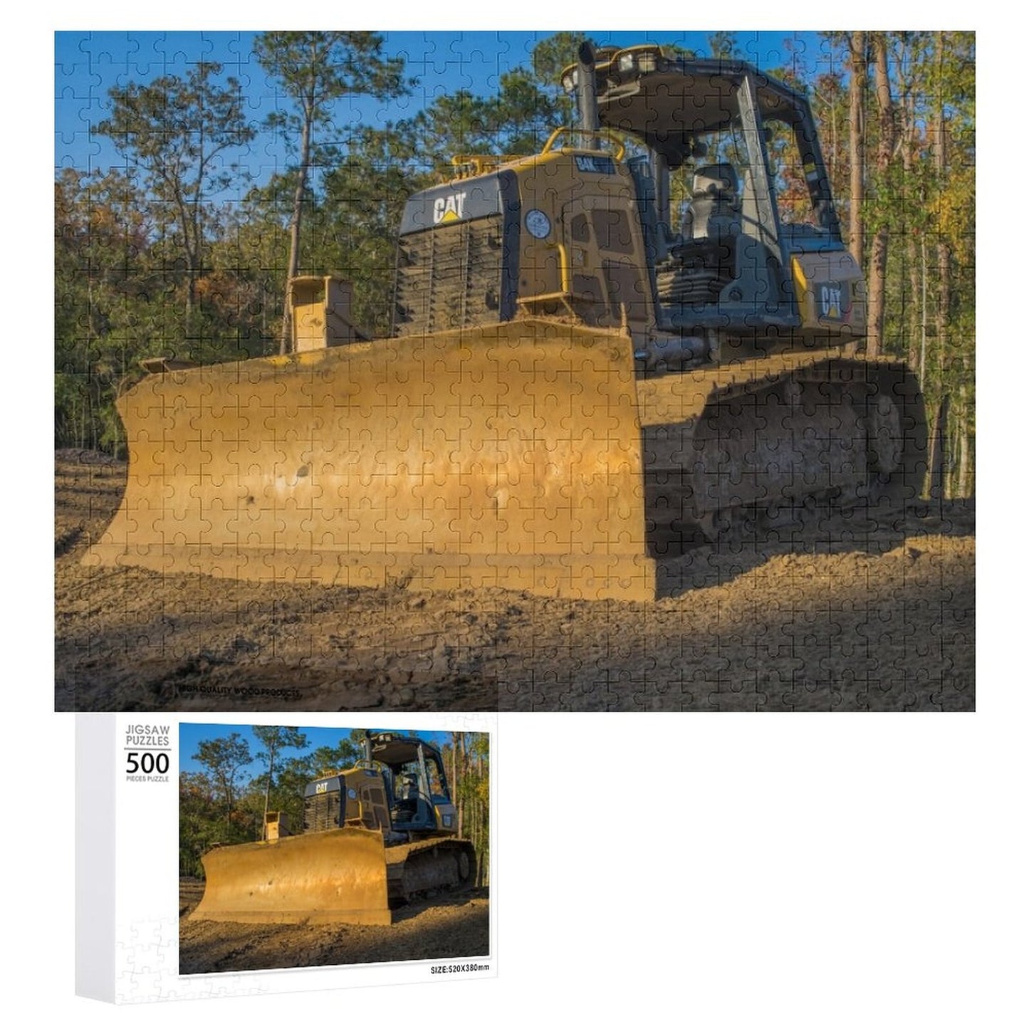 Puzzle bulldozer