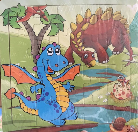 Puzzle dinosaure 3 ans