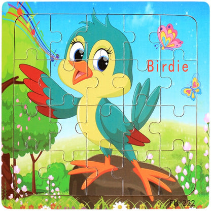 Puzzle maternelle oiseaux