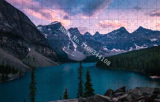 Puzzle paysage montagne