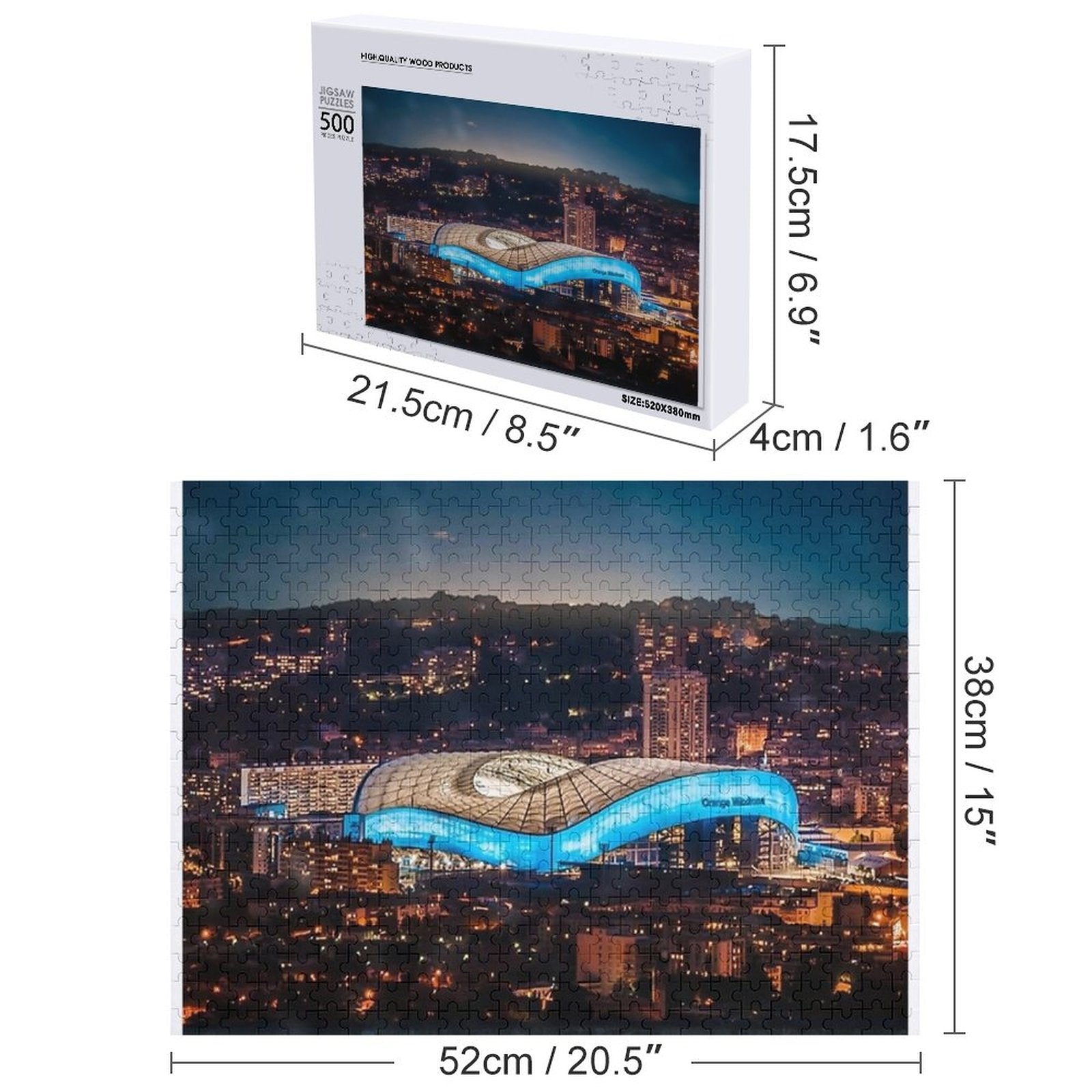 Puzzle stade velodrome