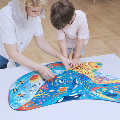 Puzzle enfant baleine