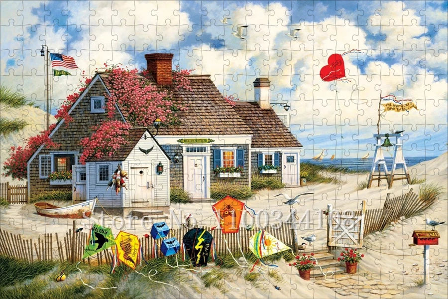 Puzzle paysage plage