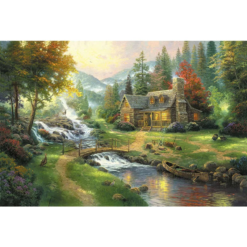 Puzzles adulte paysage