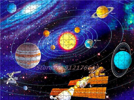 Puzzle 500 pièces espace